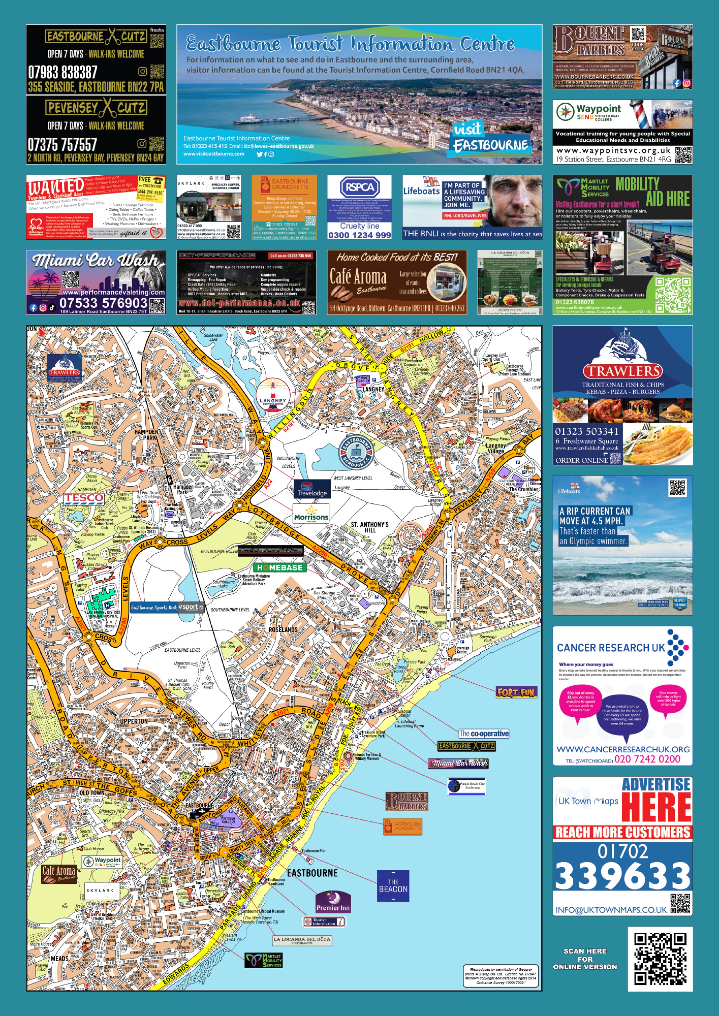 Eastbourne Sited Map UK Town Maps eastbourne-sited-map-uk-town-maps